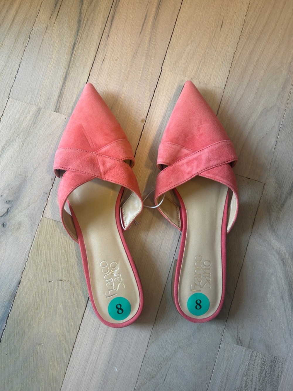 Franco Sarto Coral Pointed Slip-On Mules
